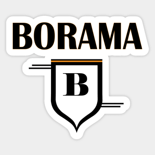 Boorama, Borama Sticker